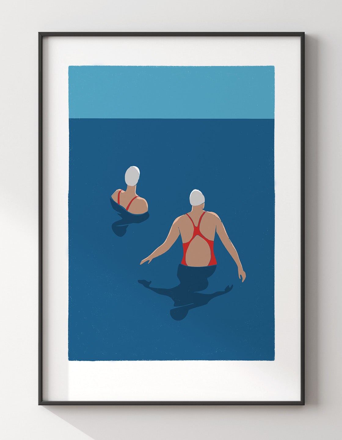 Dip in the sea