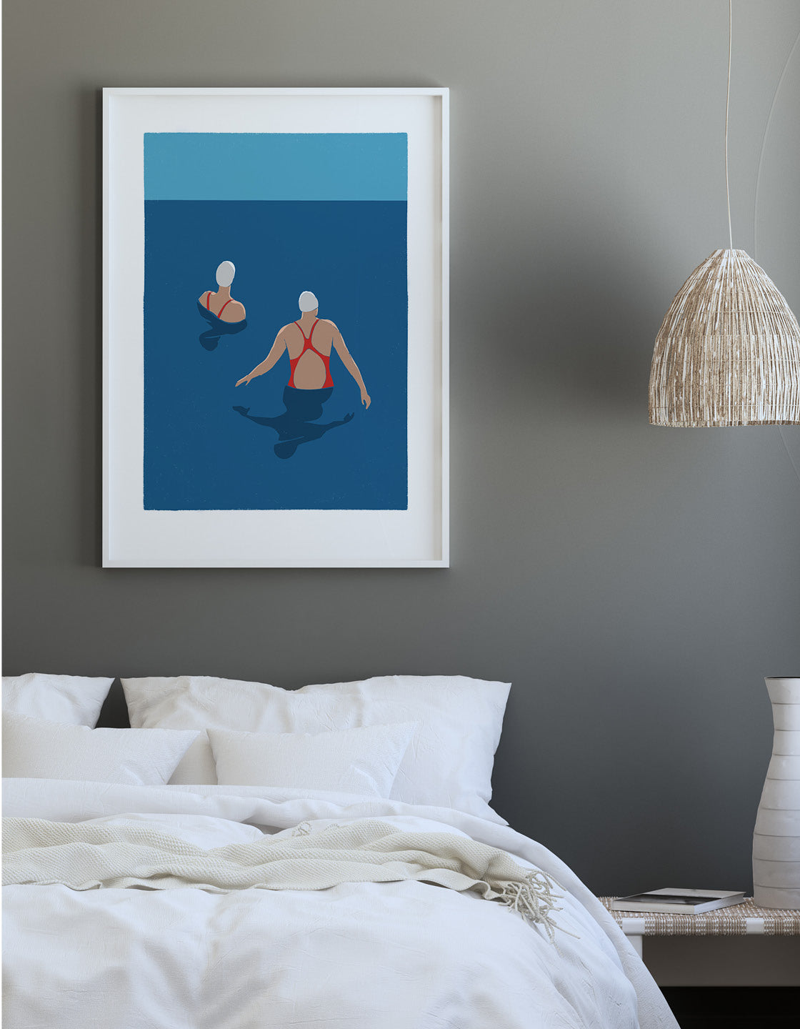 Dip in the sea