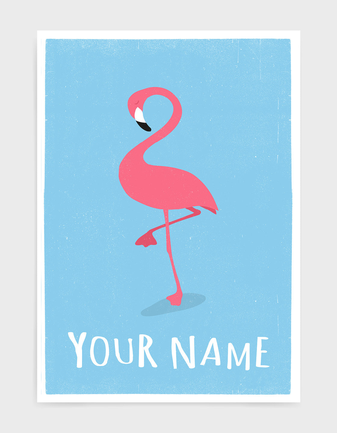 kids pink flamingo