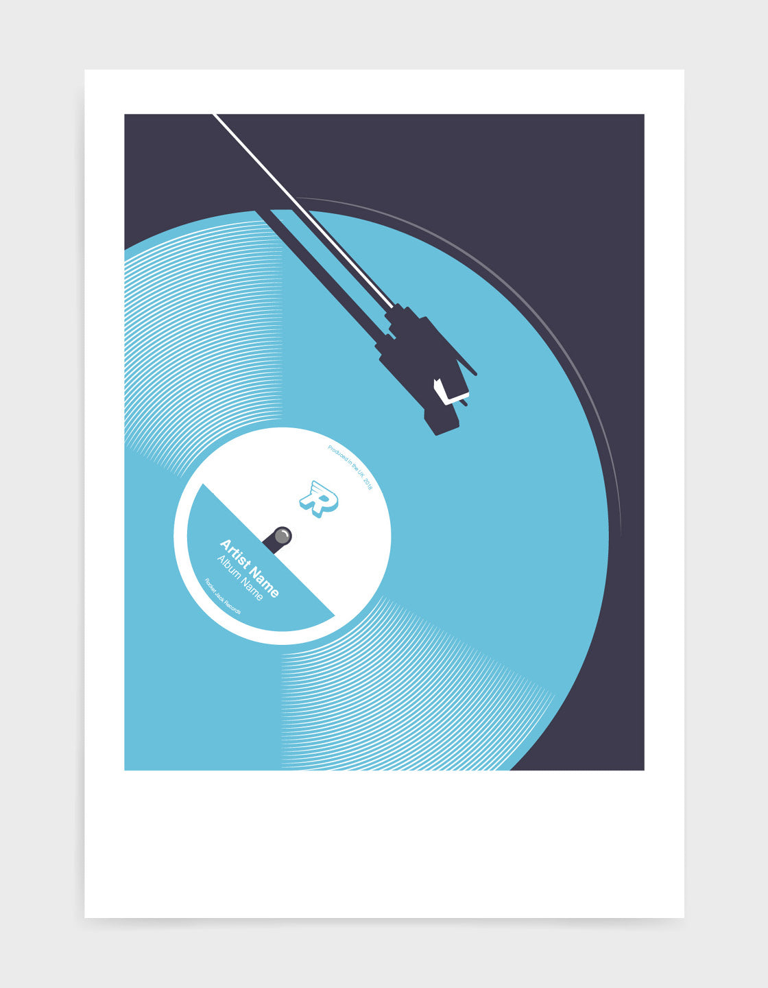 Coloured vinyl record