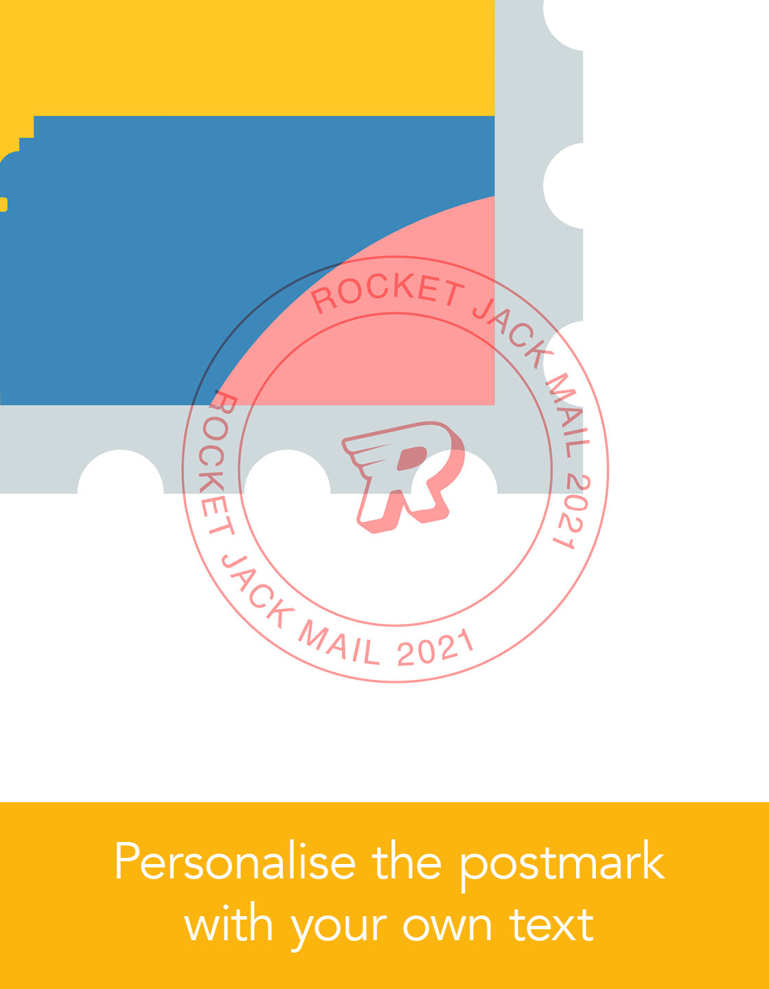 Image shows the customisable watermark which is available for you to personalise with your own text