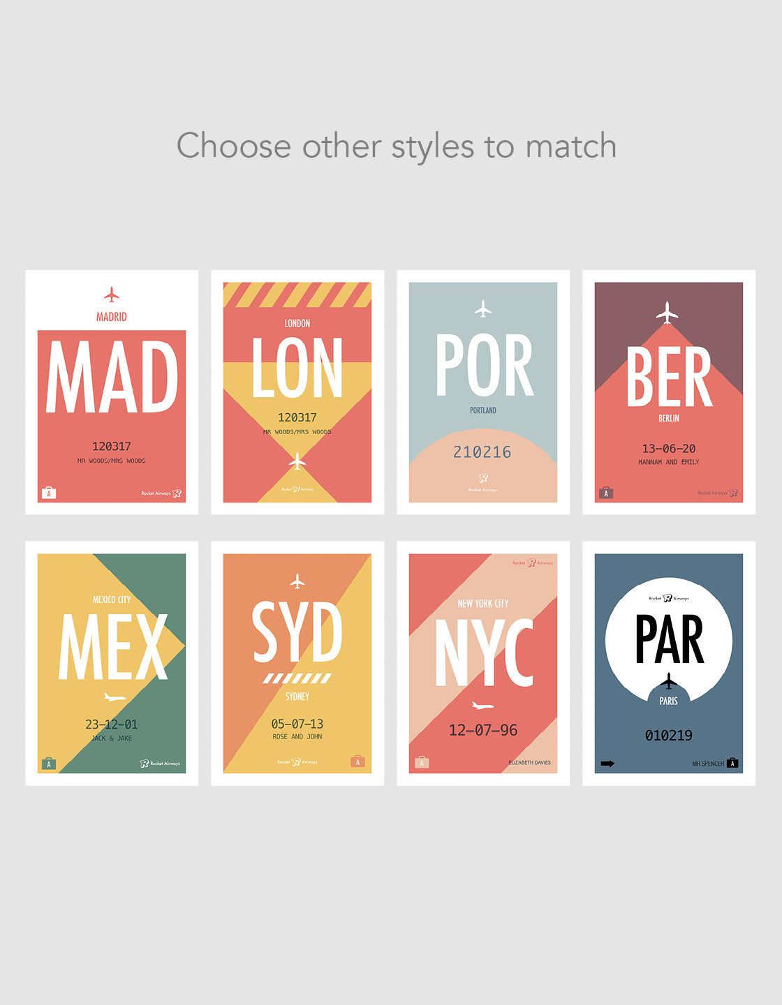 Retro travel destination VII