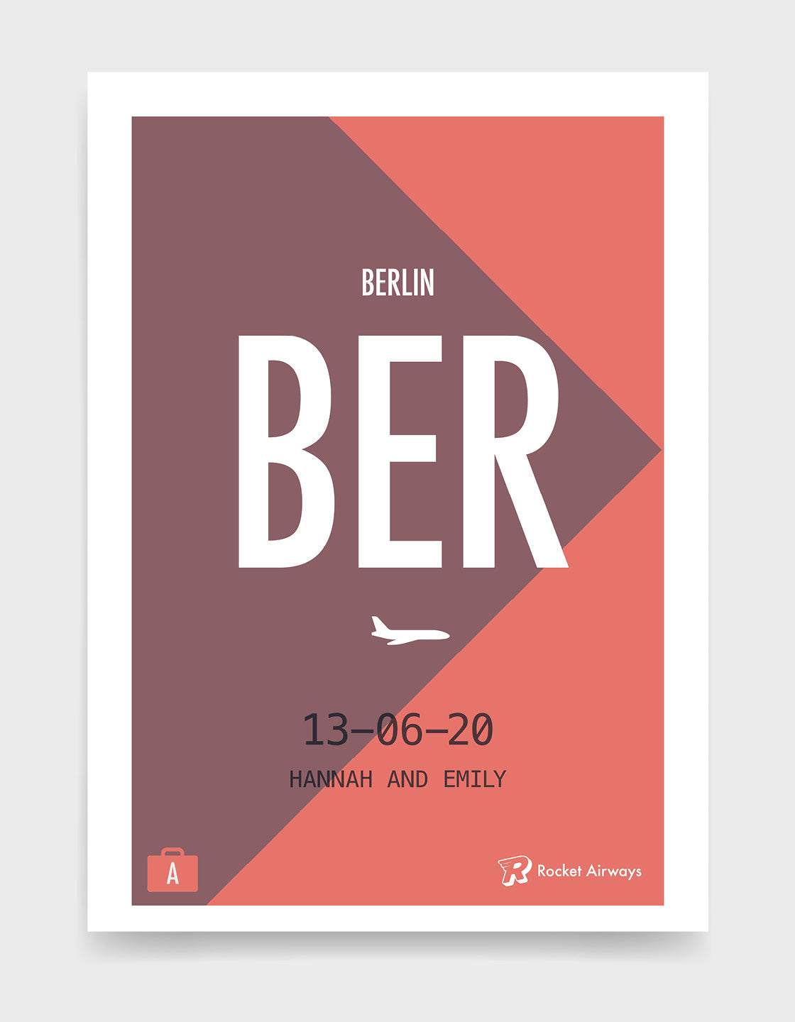 Retro travel destination IV
