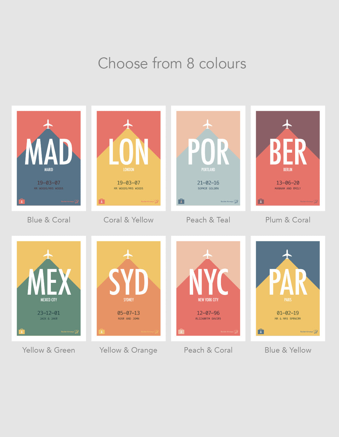 Retro travel destination VII