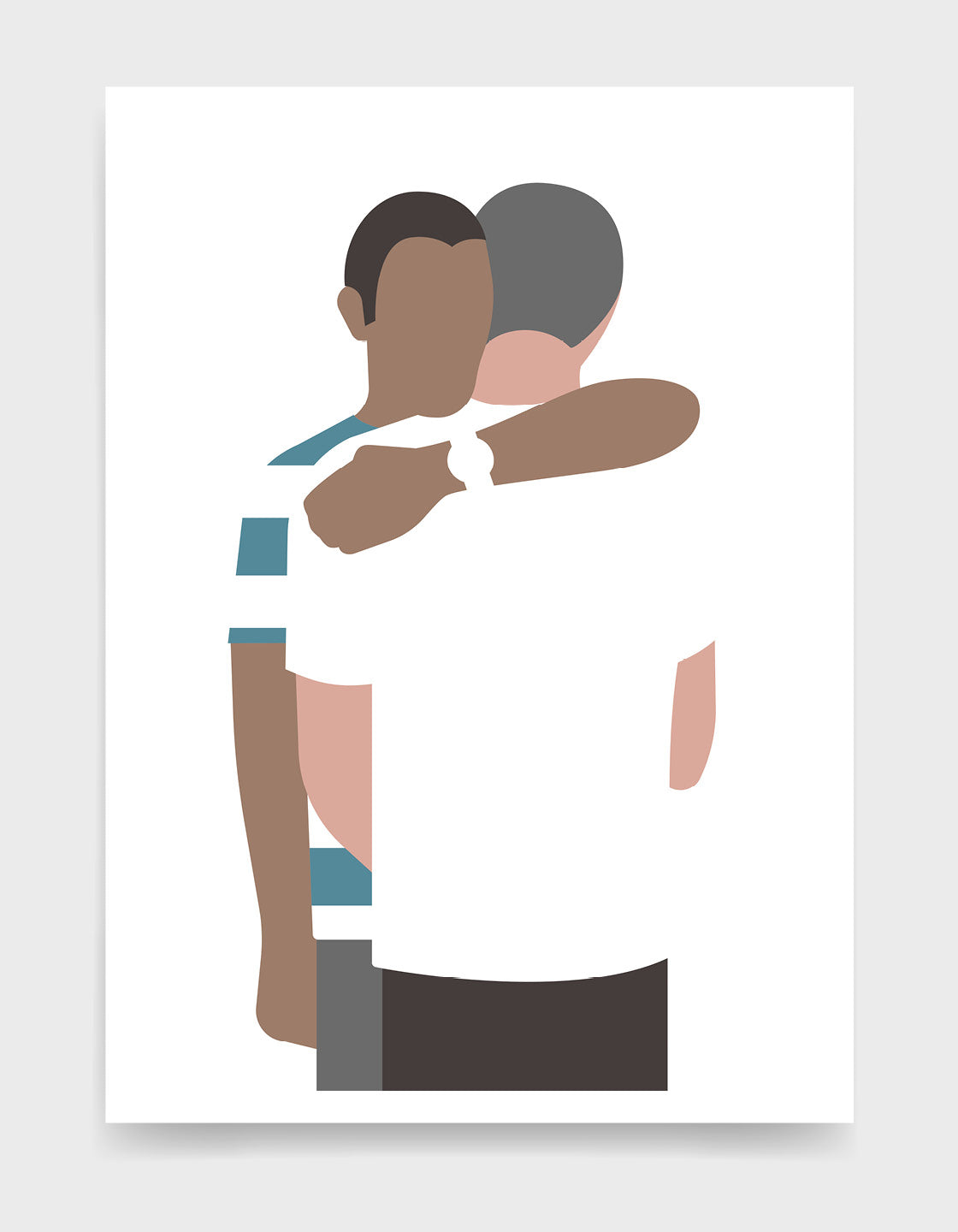 Man hug