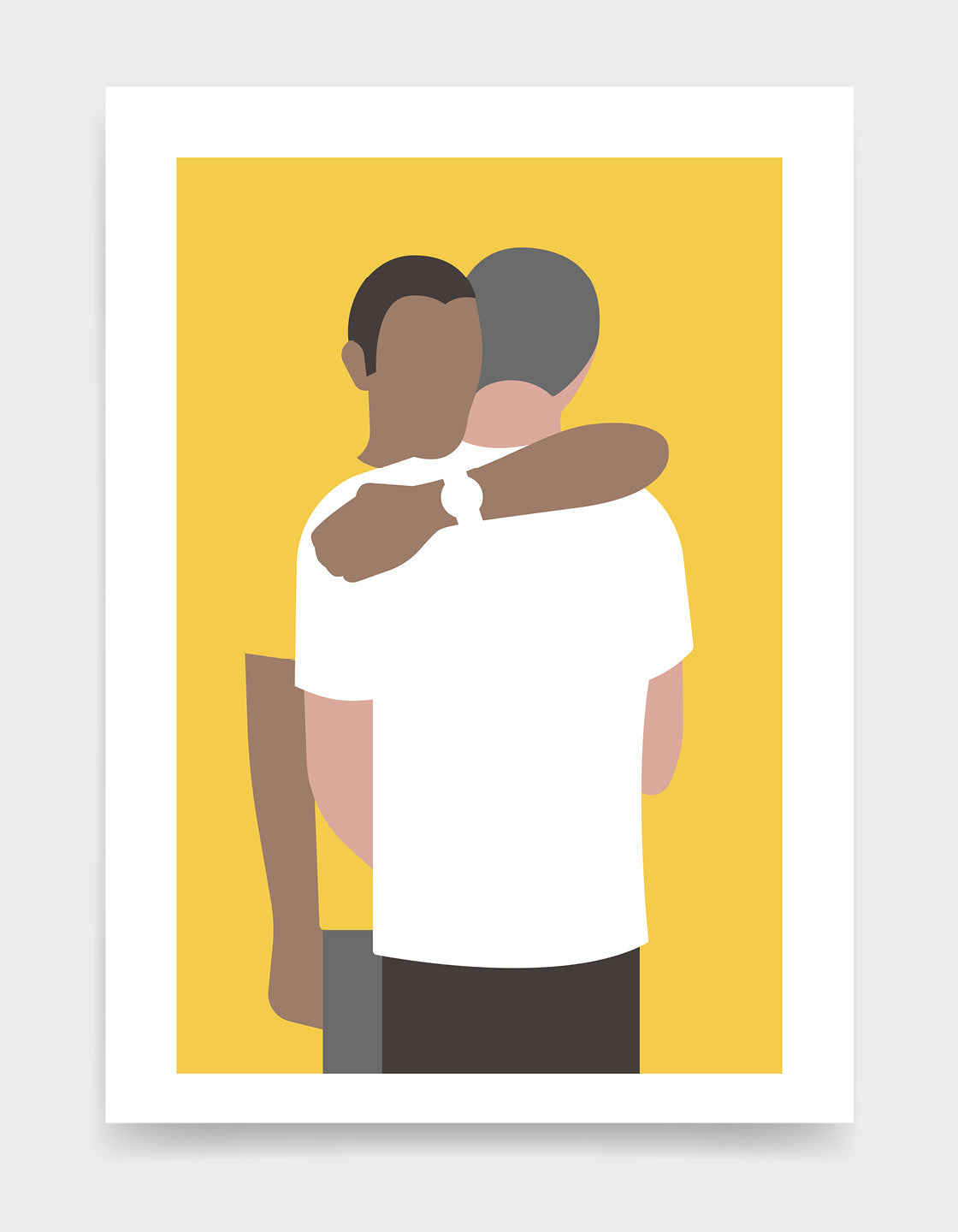 Man hug