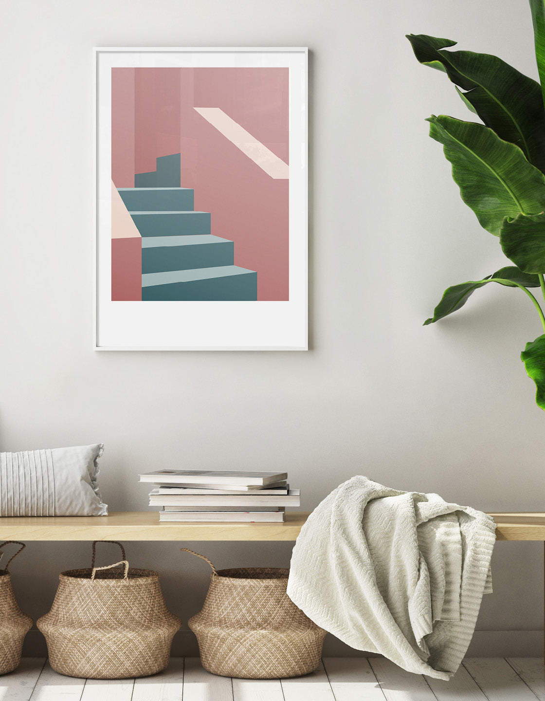 Abstract geometric art by Rocket Jack