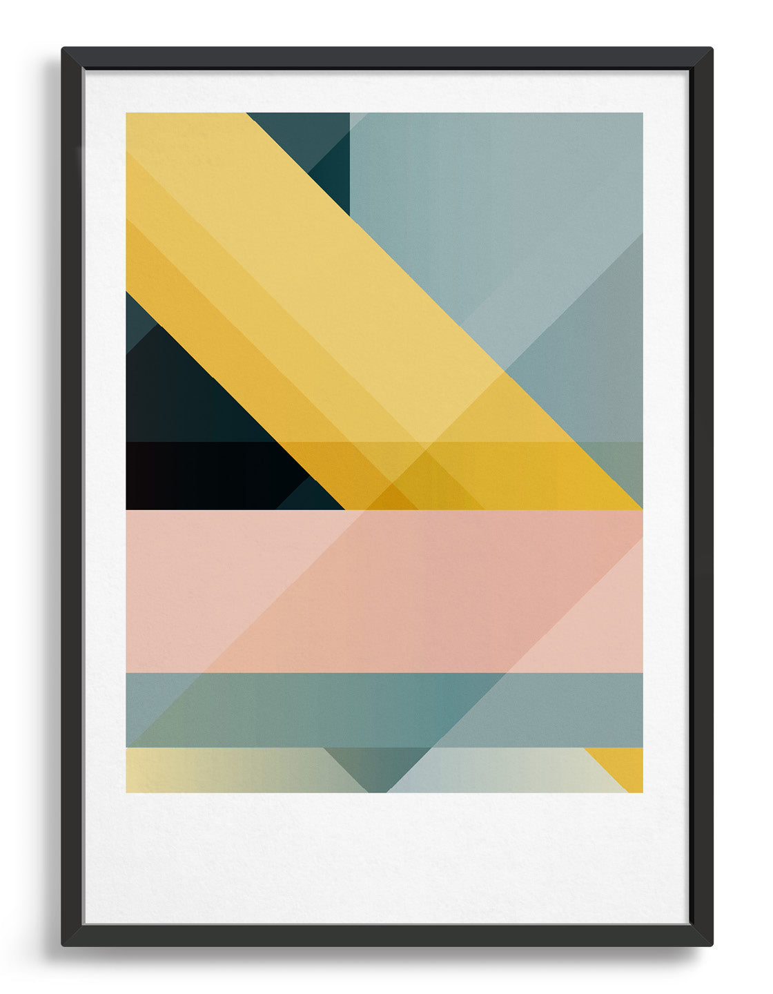 Abstract geometric art by Rocket Jack