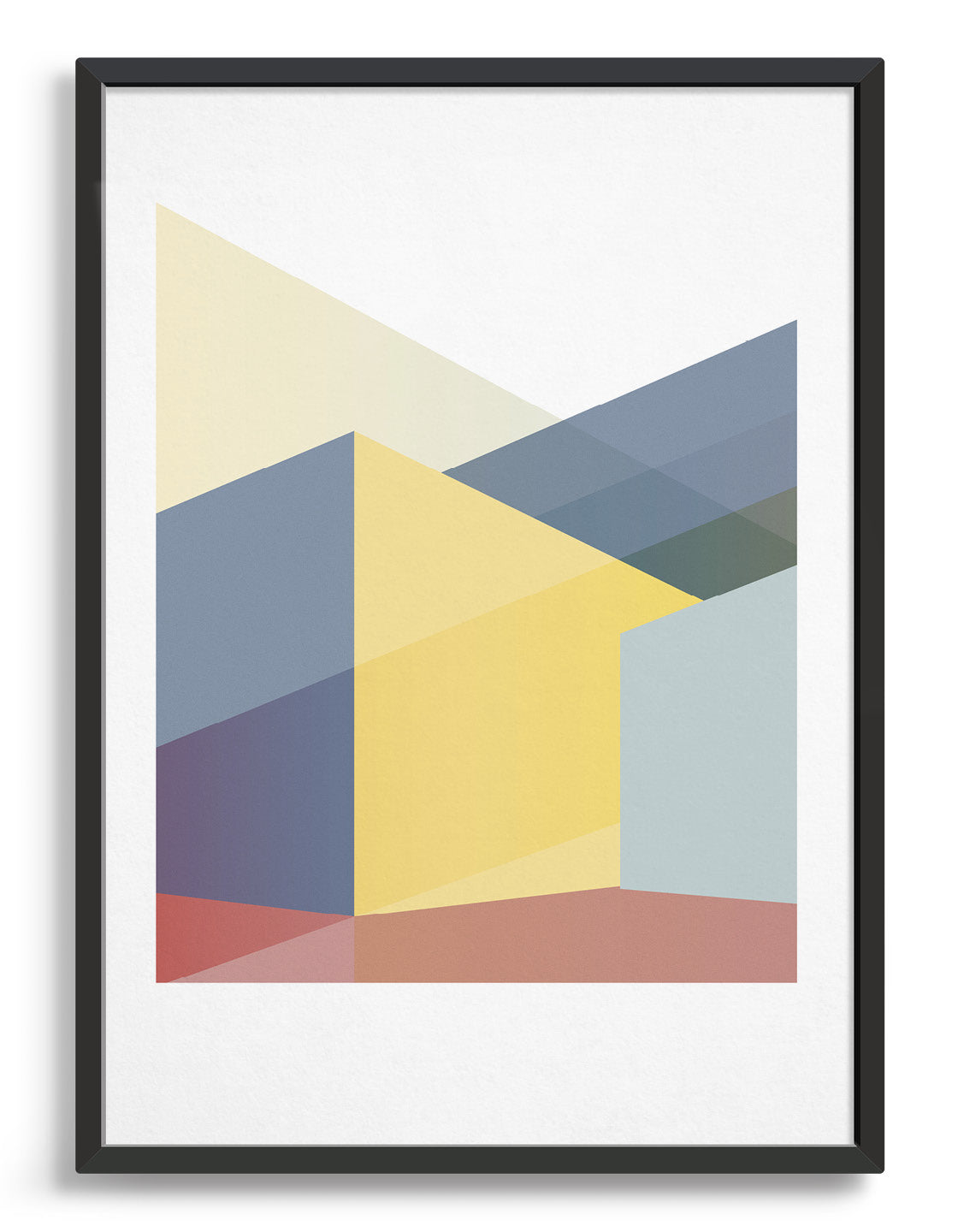 Abstract geometric art by Rocket Jack