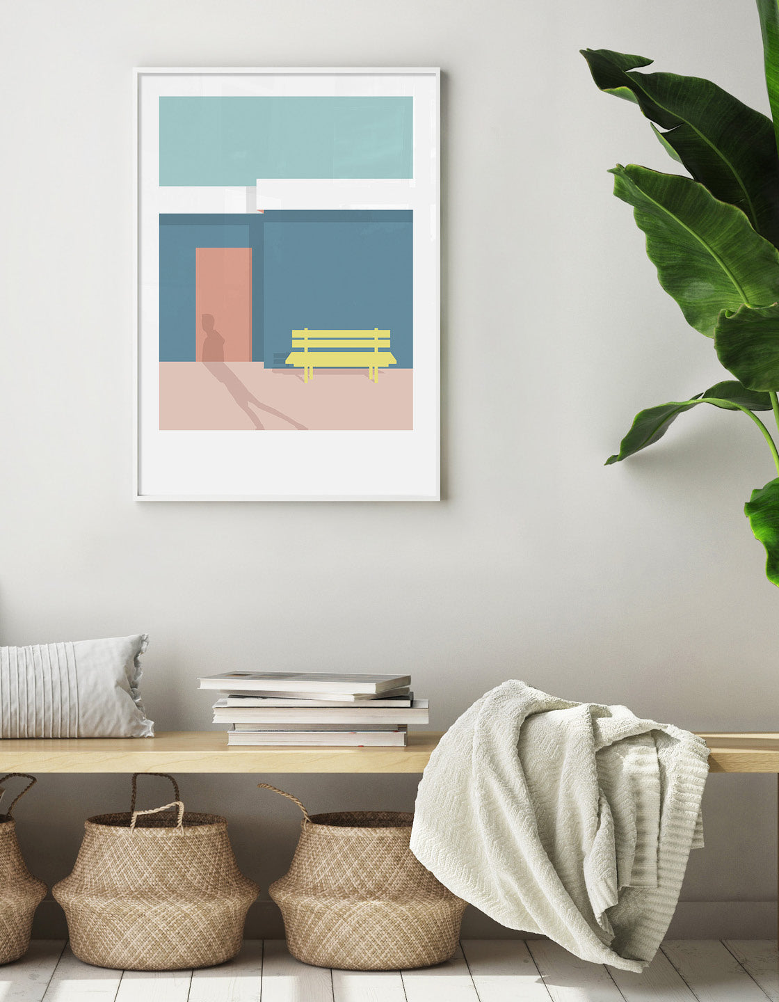 Abstract geometric art by Rocket Jack
