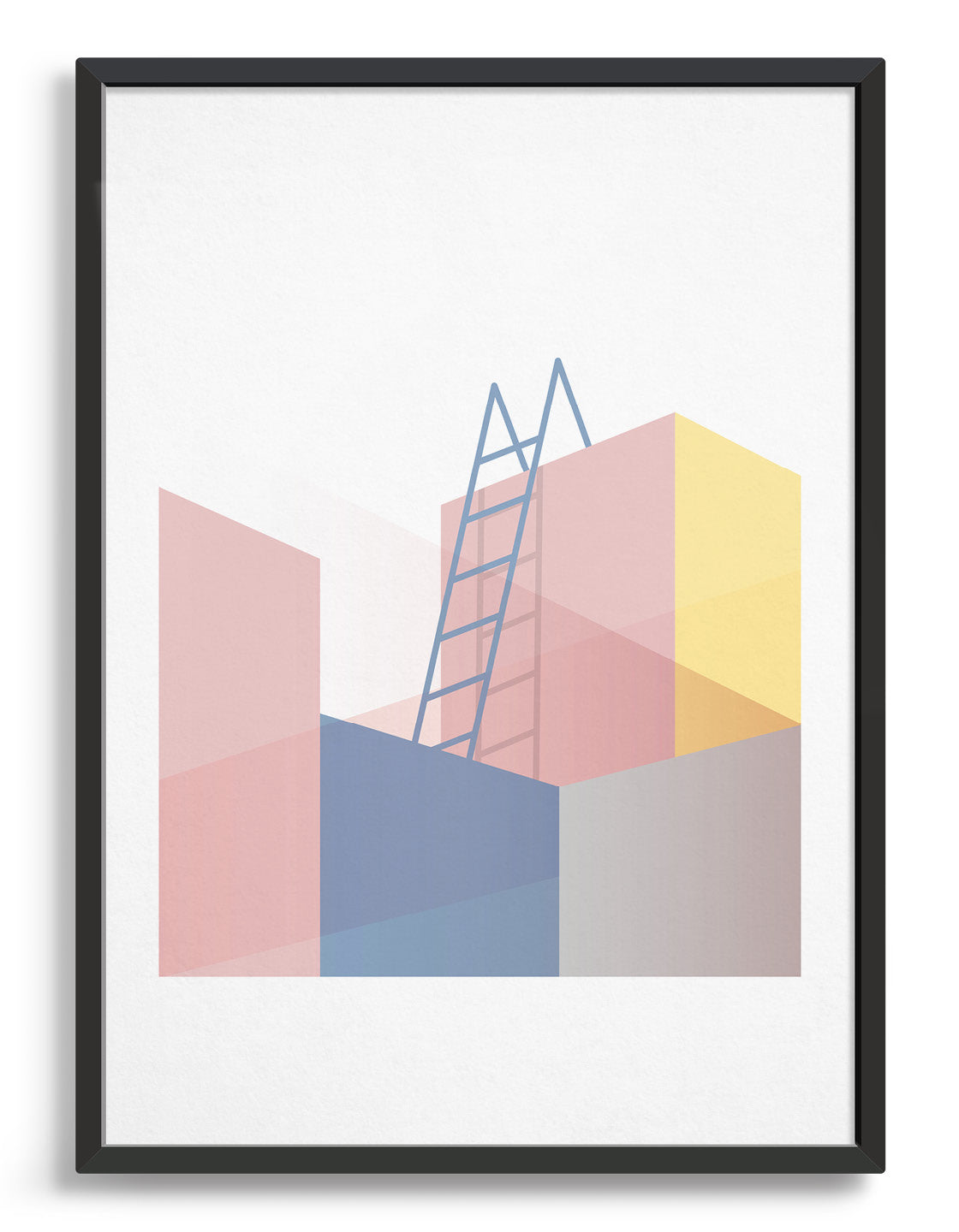 Abstract geometric art by Rocket Jack