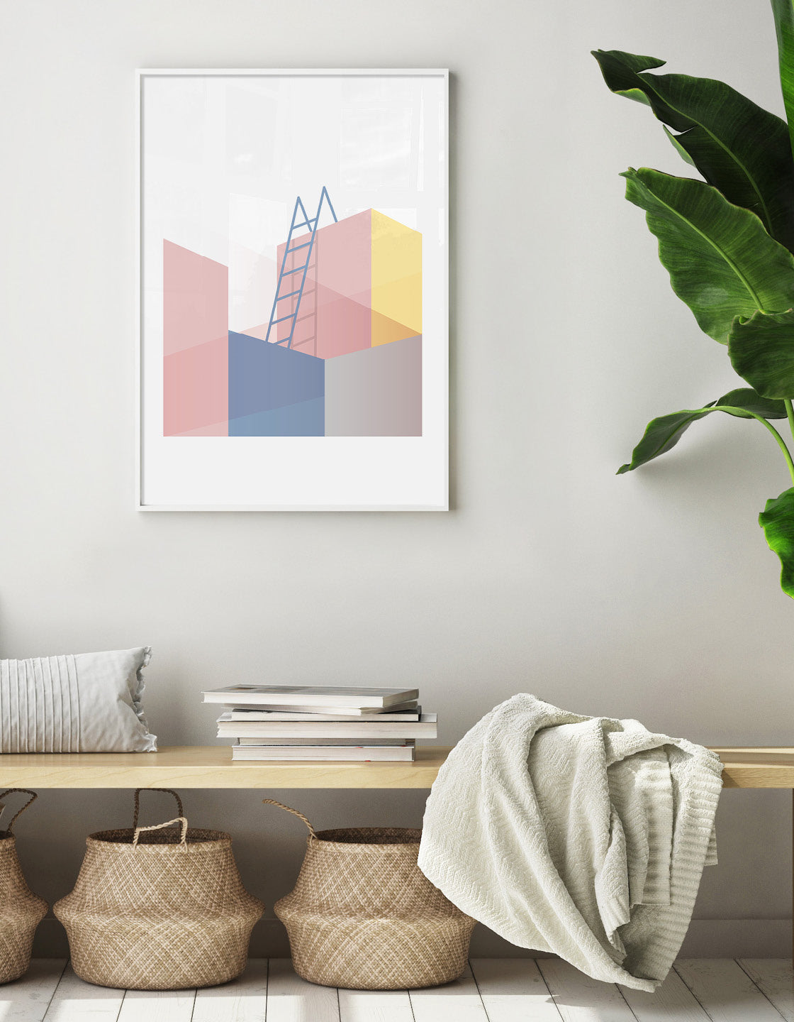 Abstract geometric art by Rocket Jack