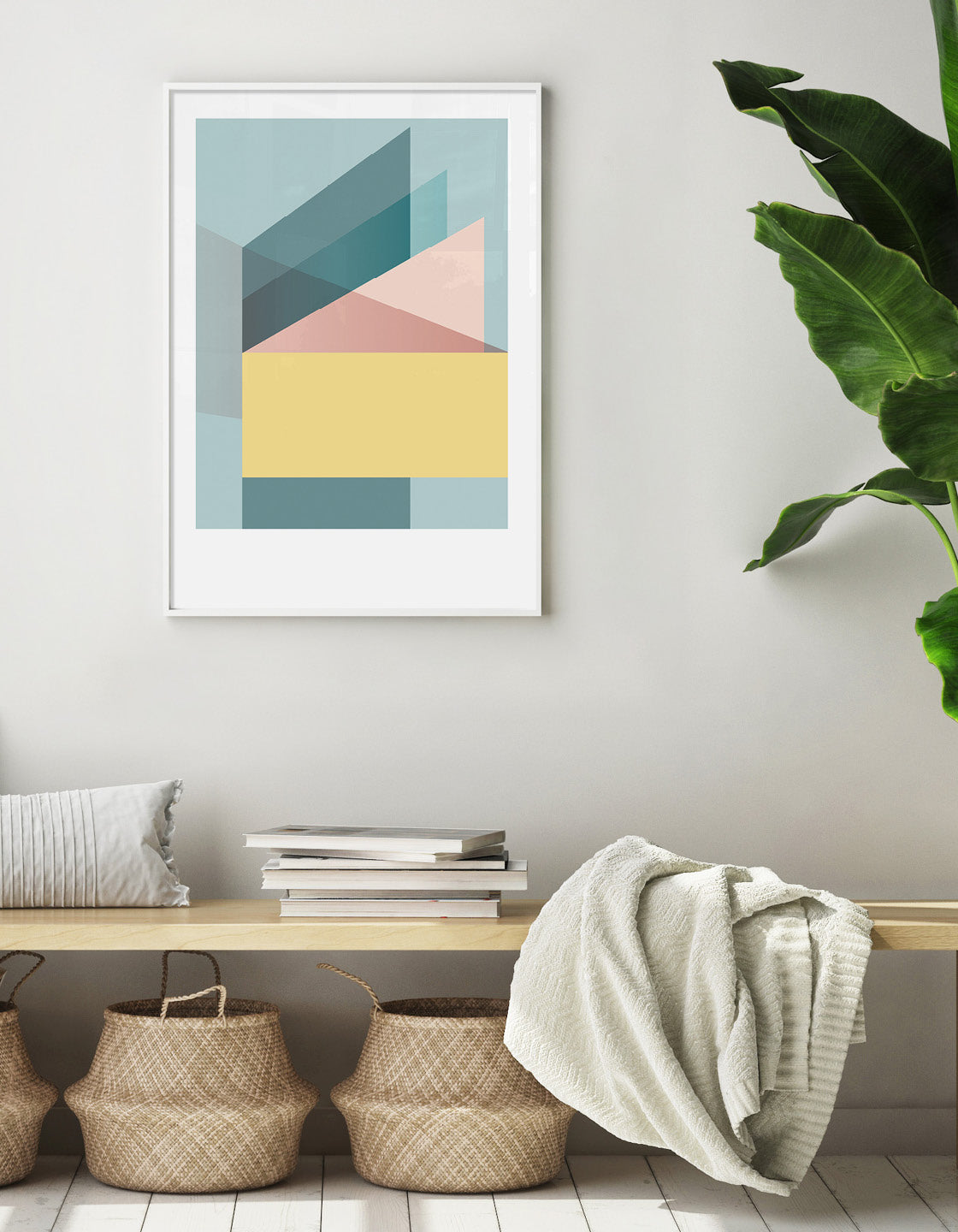 Abstract geometric art by Rocket Jack