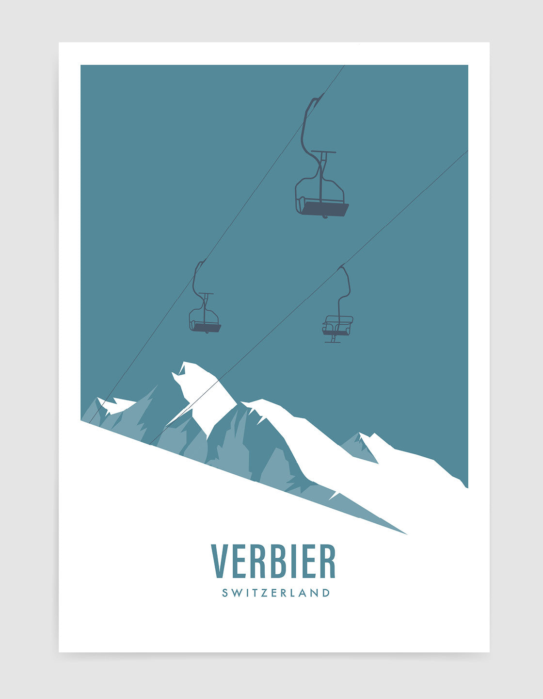 Ski chairlift
