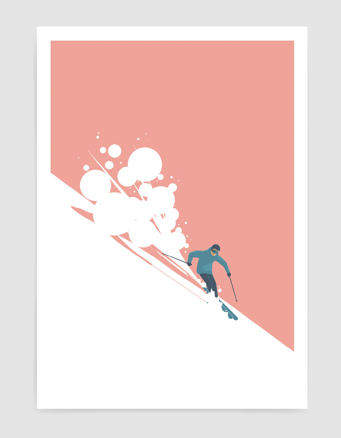 Downhill ski III