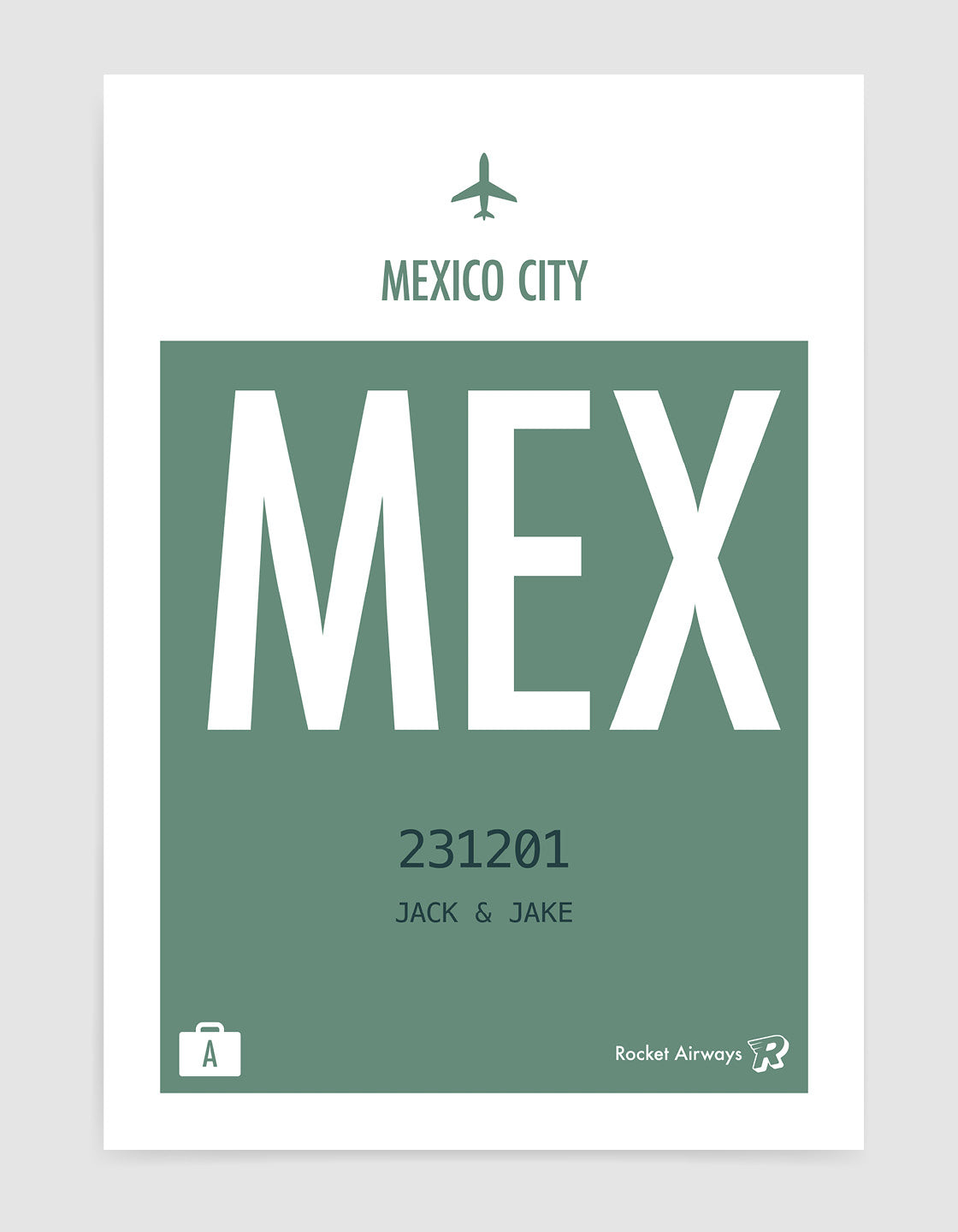 Retro travel destination