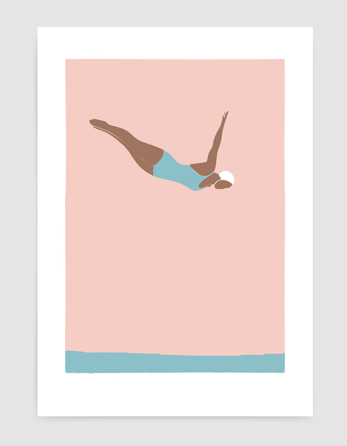 Diving girl II