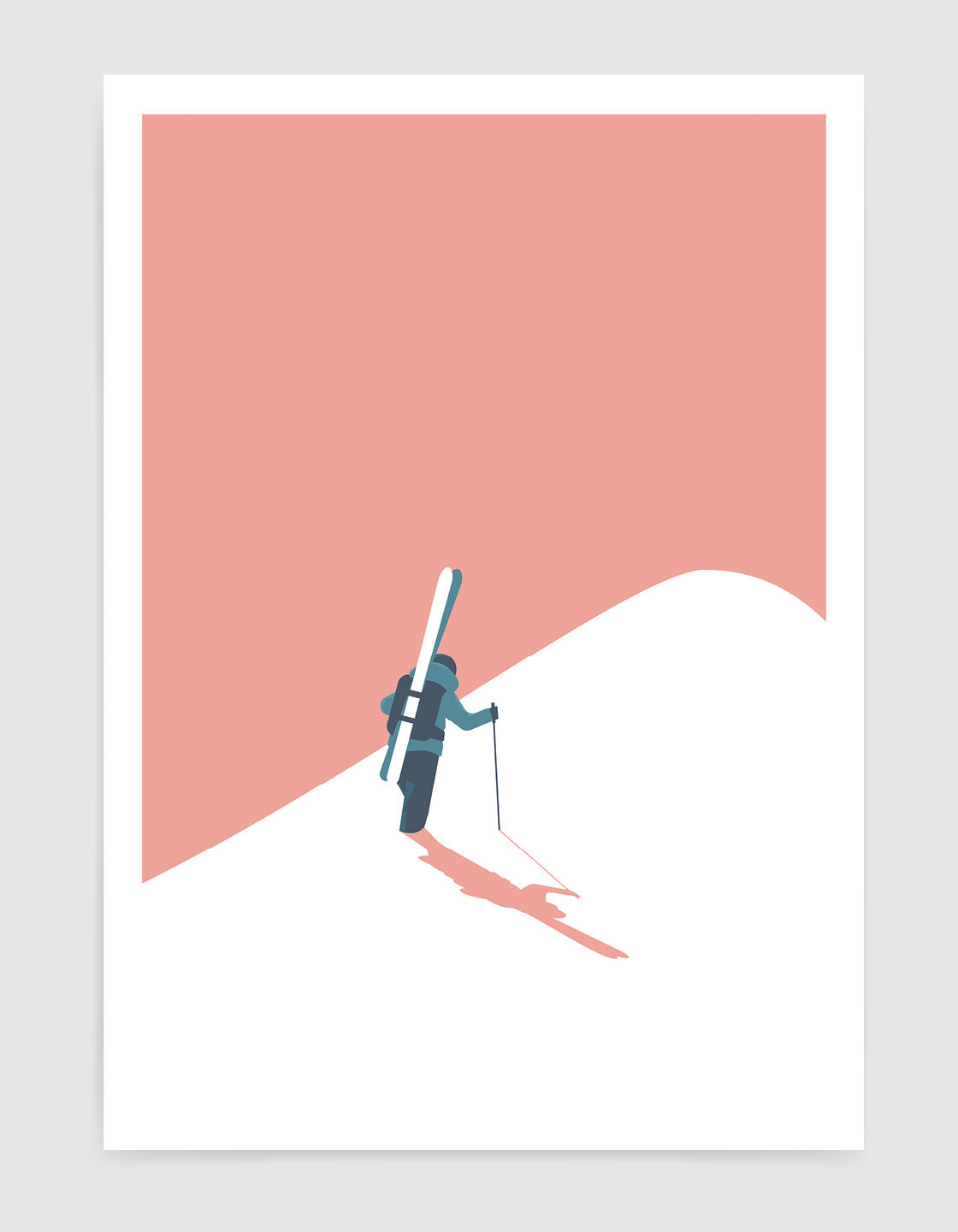 Off piste skier II