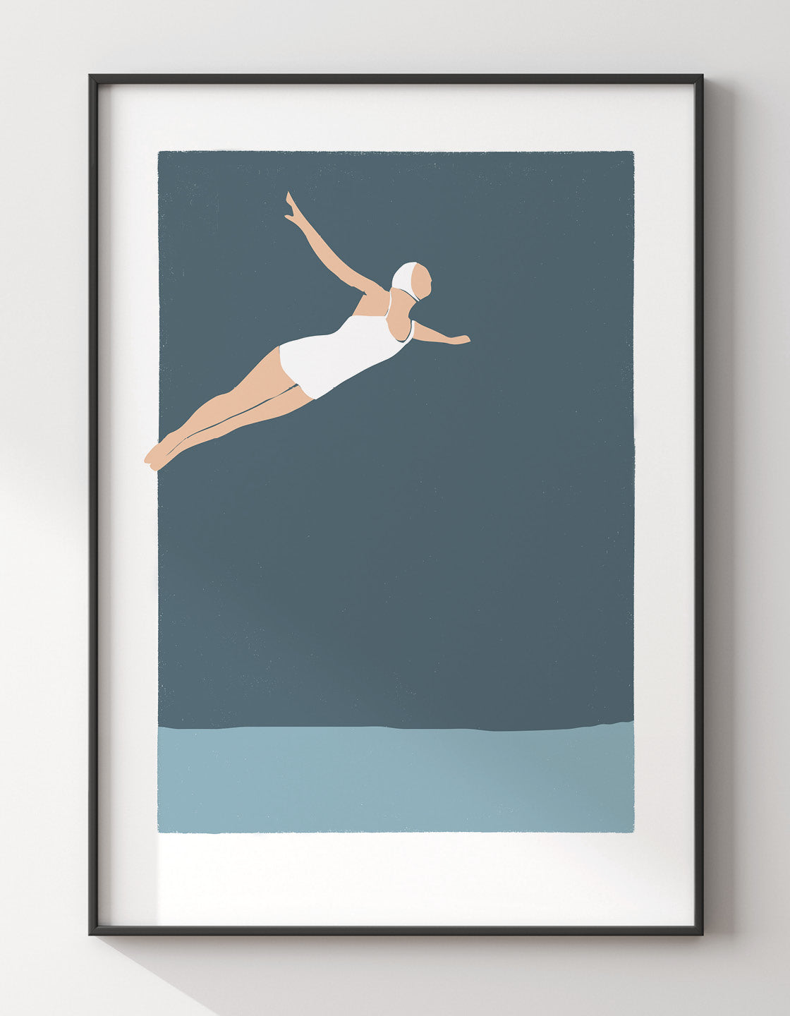 Diving girl