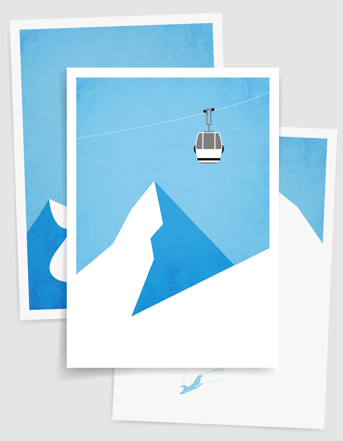 Ski gallery wall