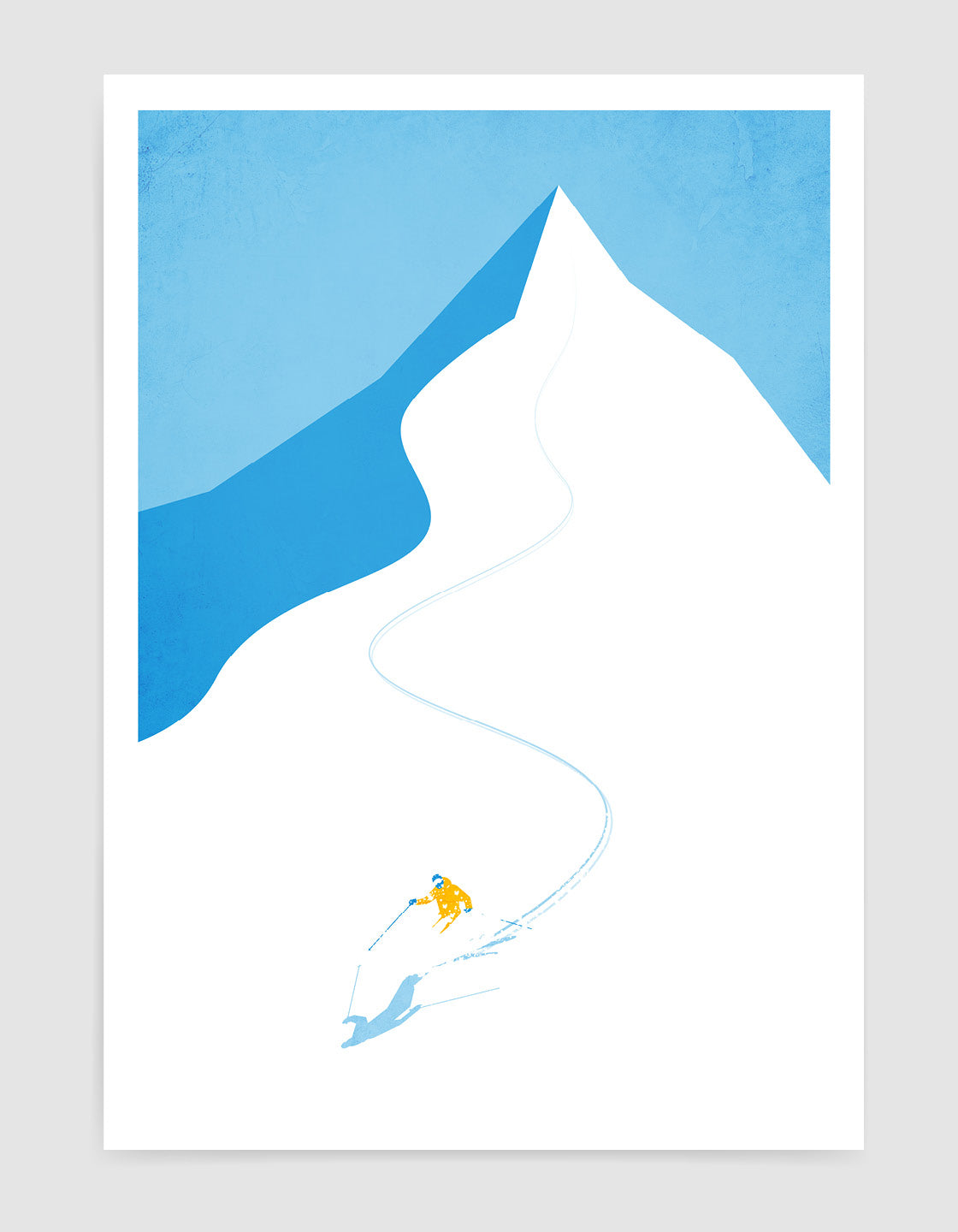 Downhill ski