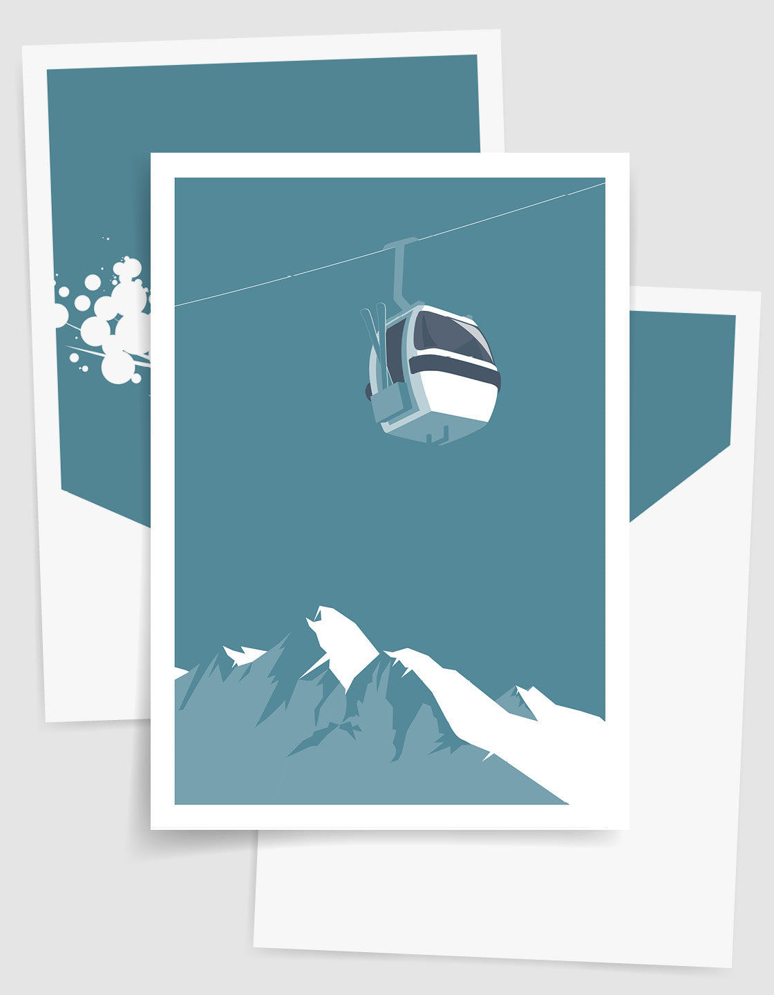 Ski gallery wall III