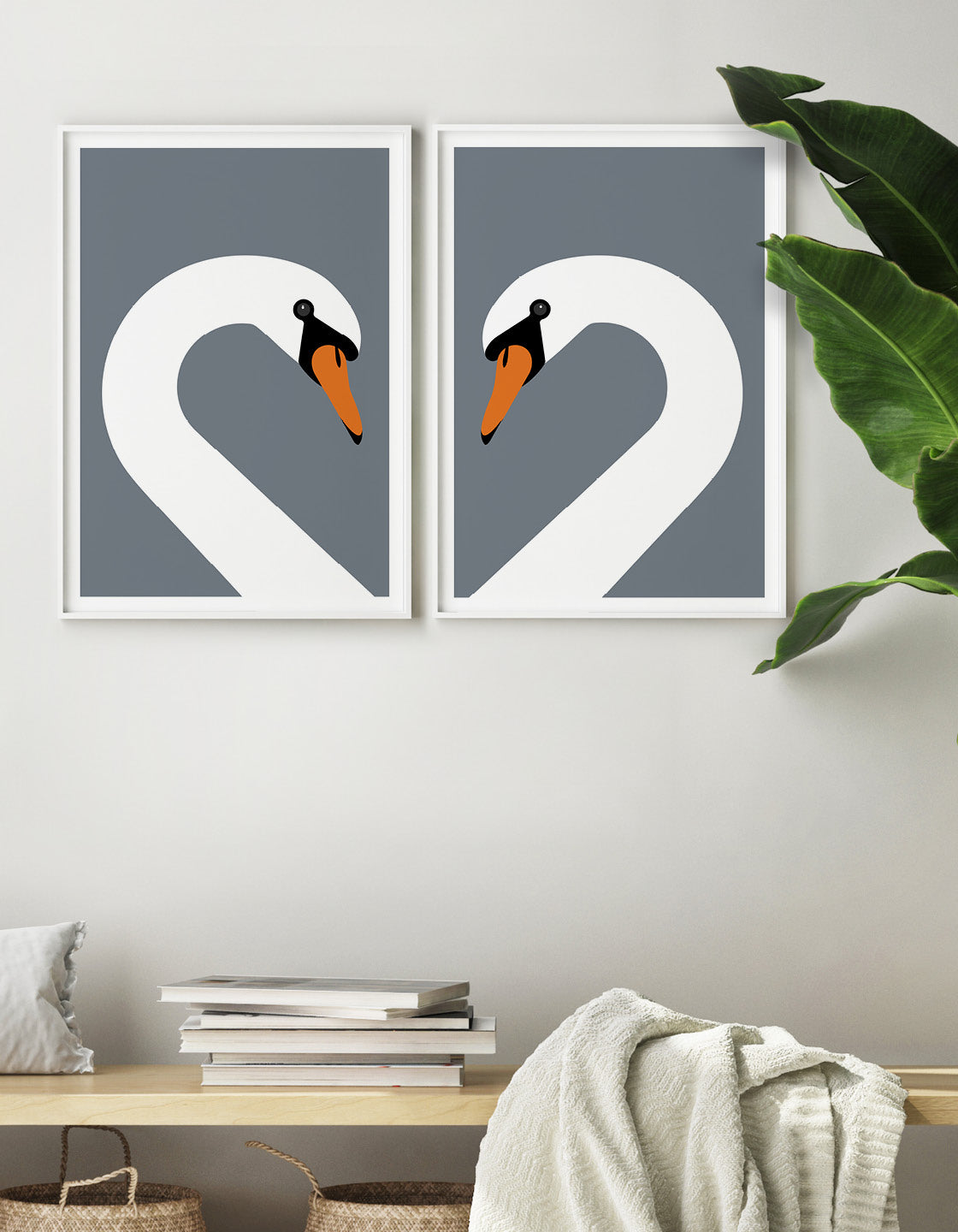 Swan pair