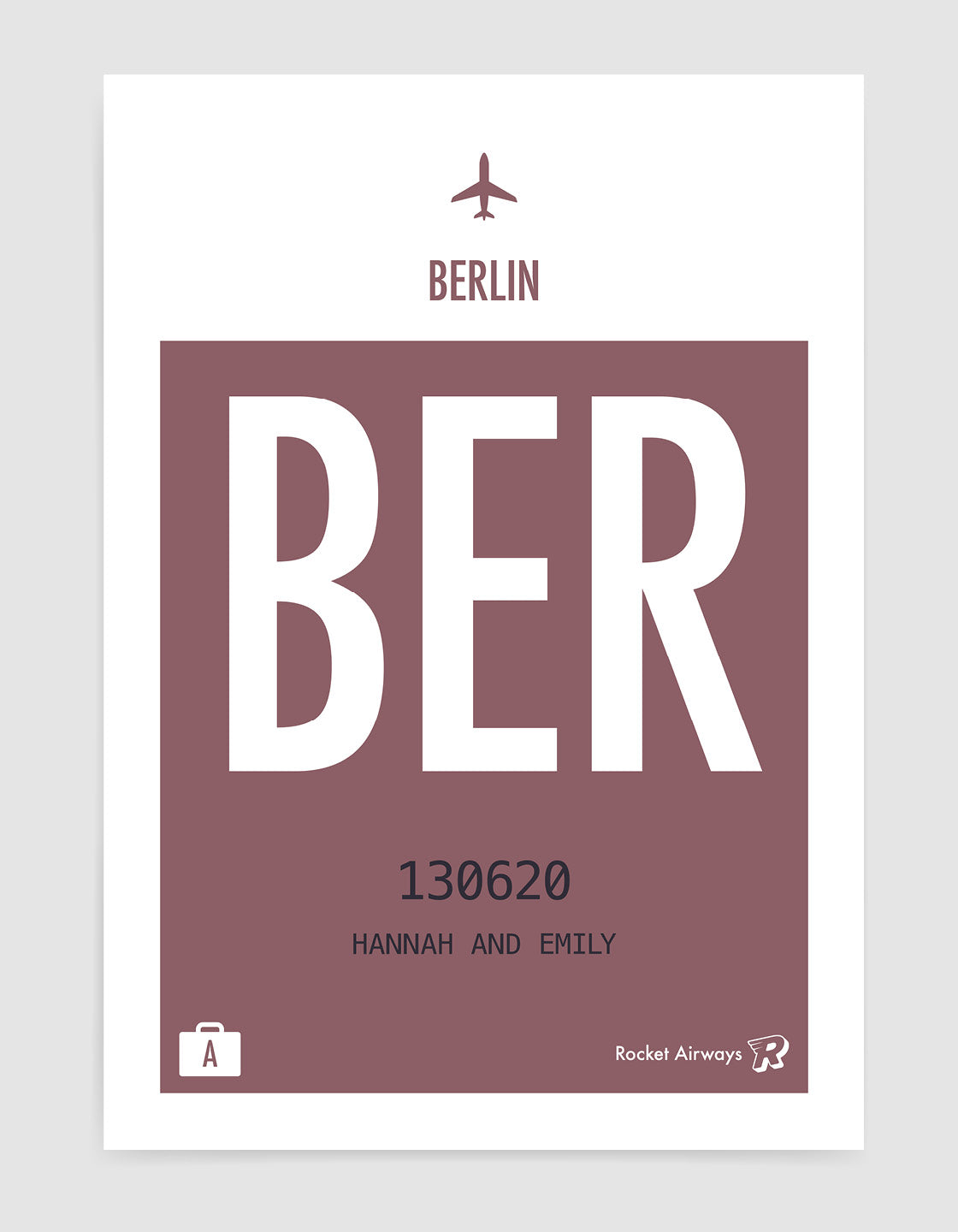 Retro travel destination