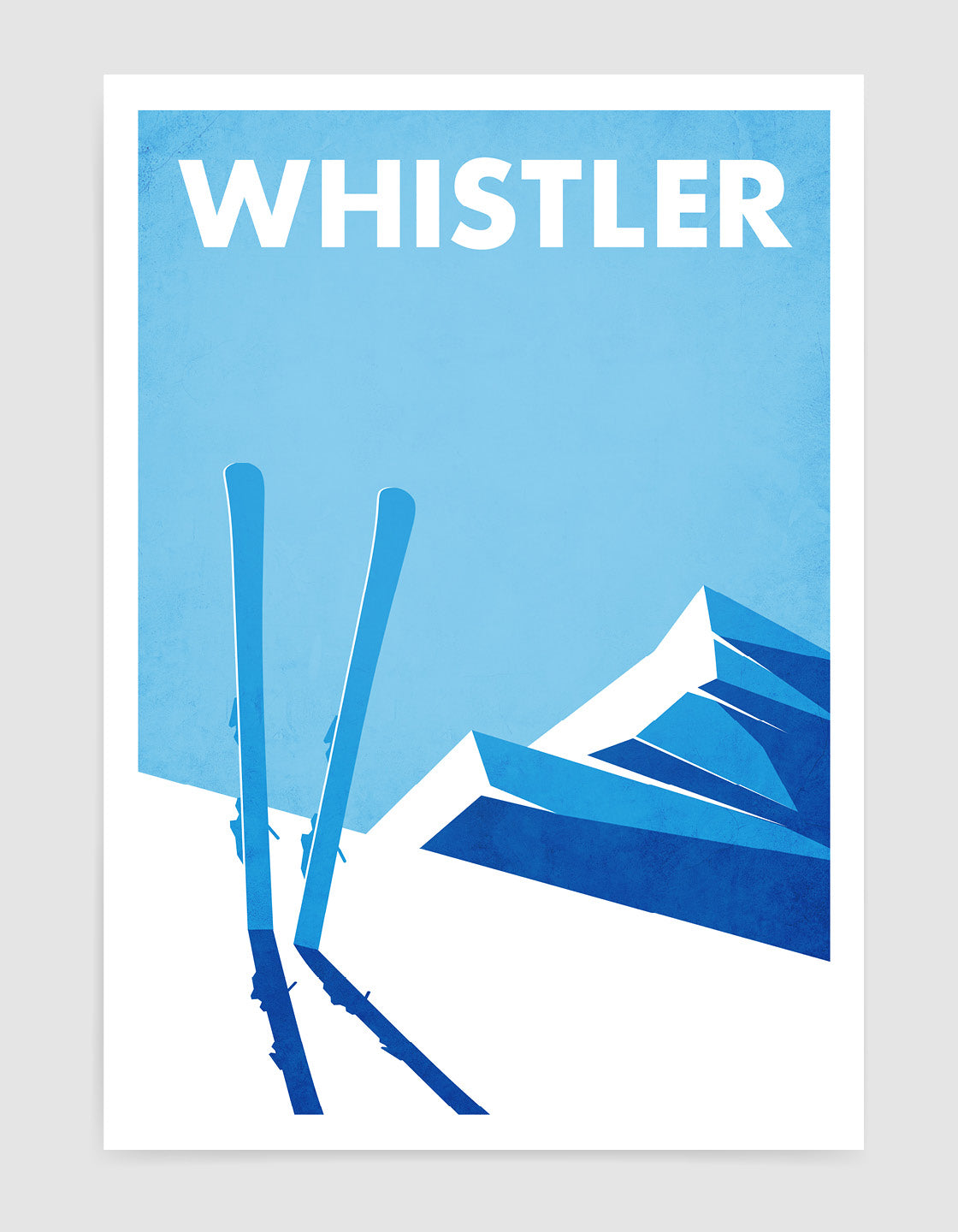 Vintage ski