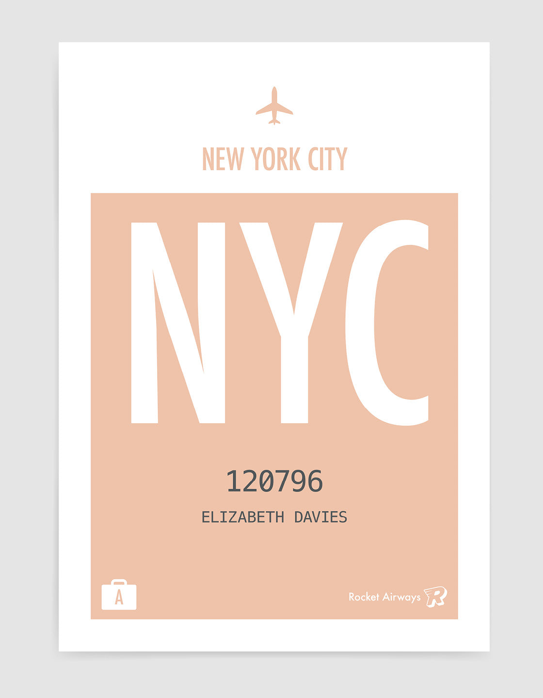 Retro travel destination