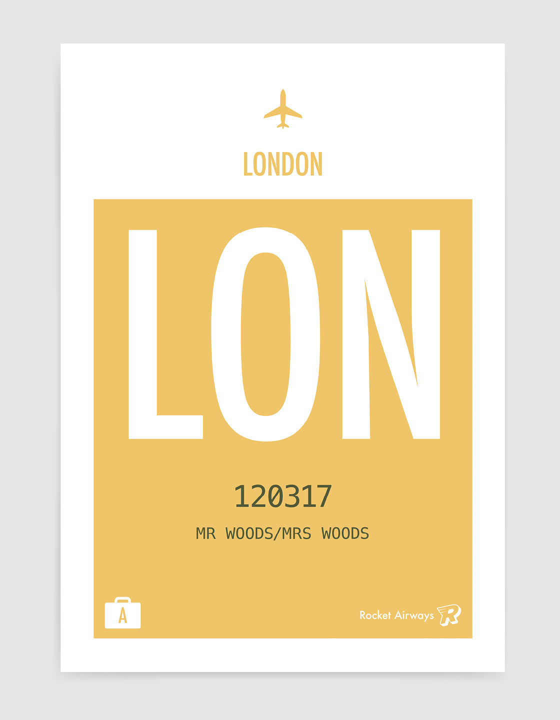 Retro travel destination