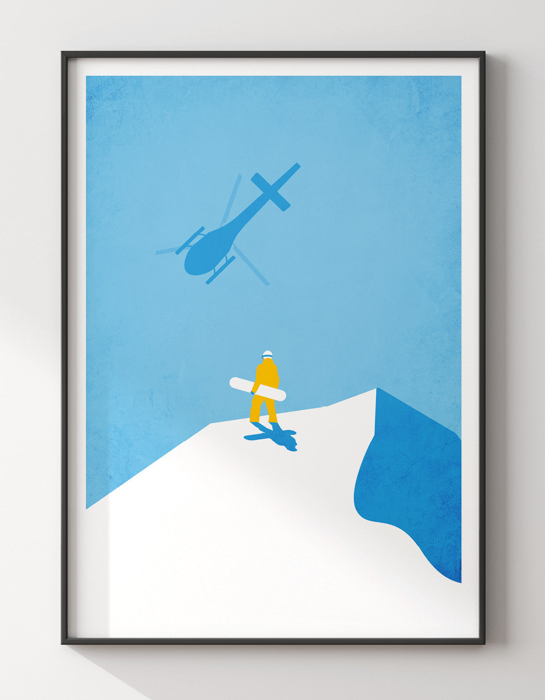 Snowboard heli ski