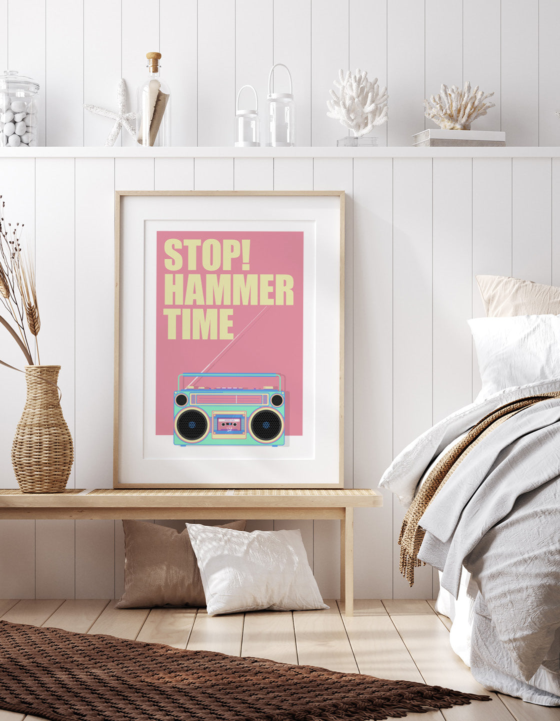 Retro boombox