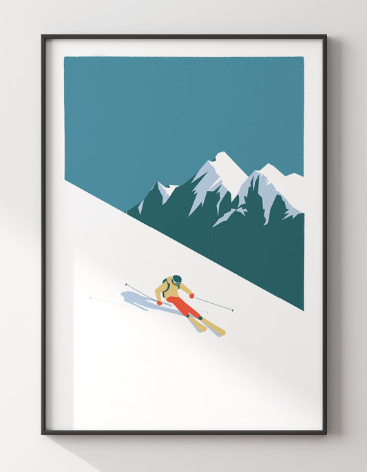 Downhill Skier IIII