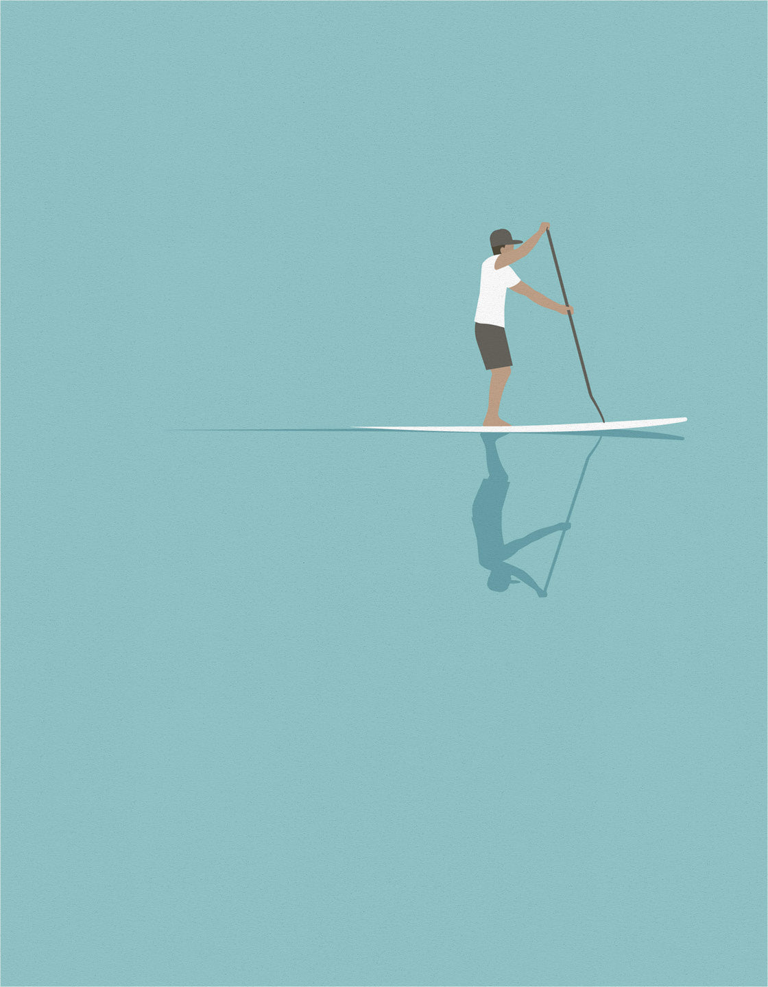 Stand up paddleboarder