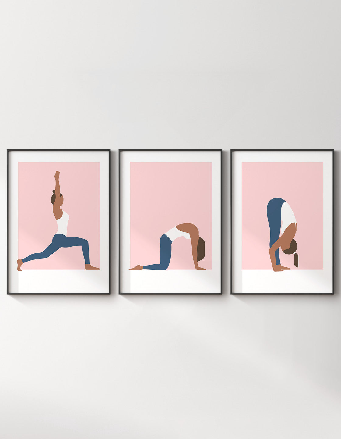 Yoga print set