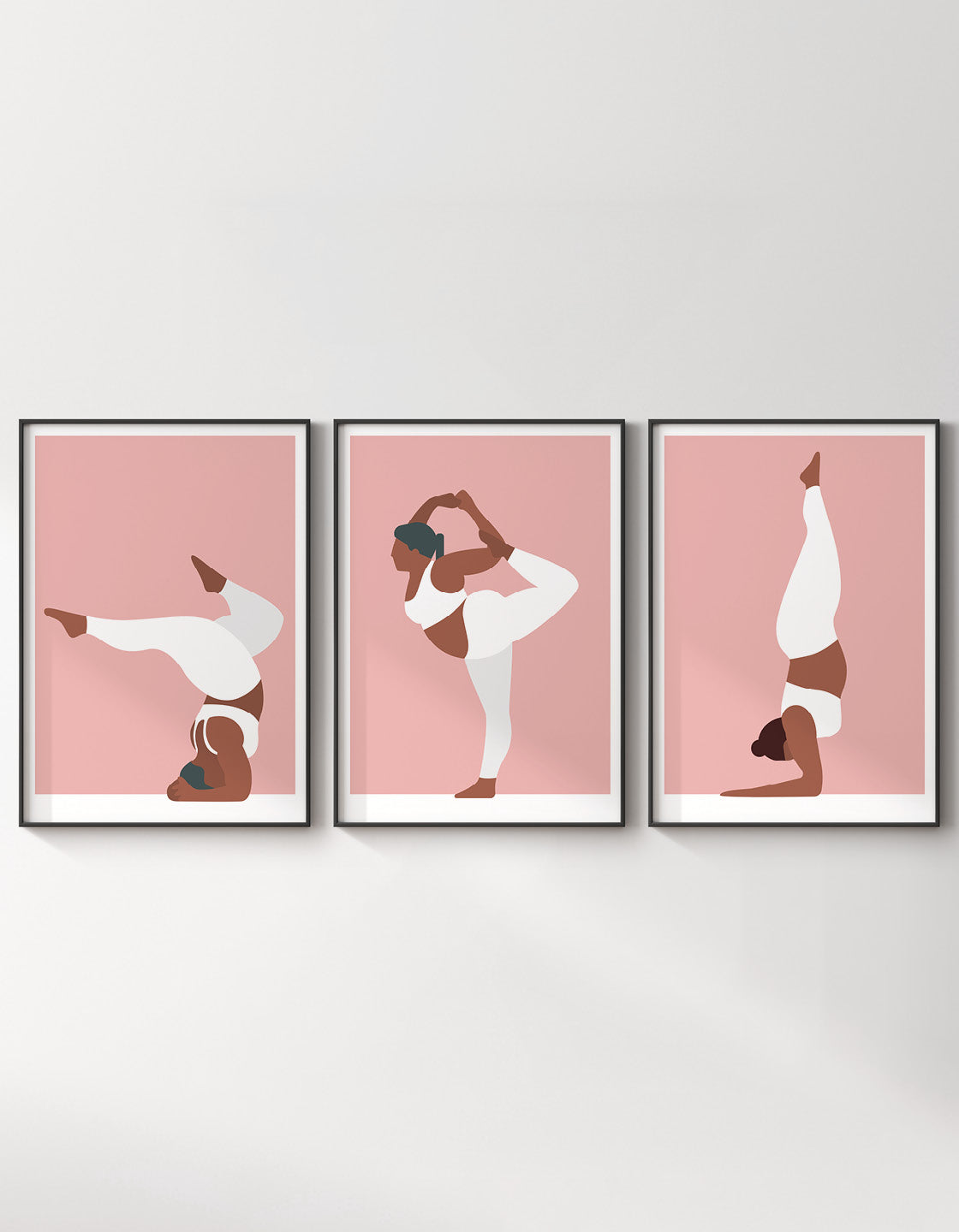 Yoga print set III