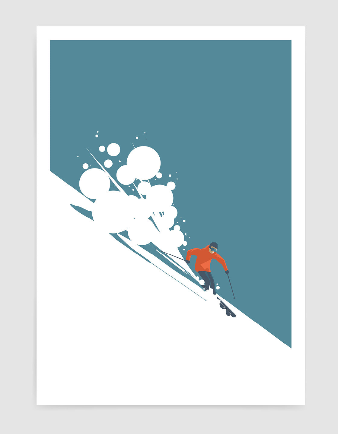Downhill ski III