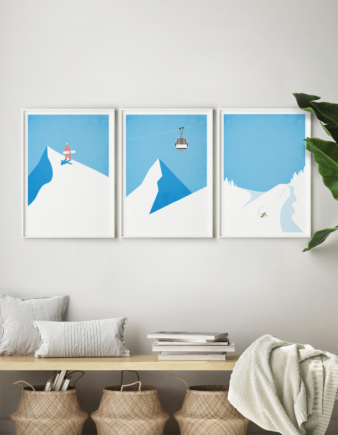 Snowboard gallery wall #2